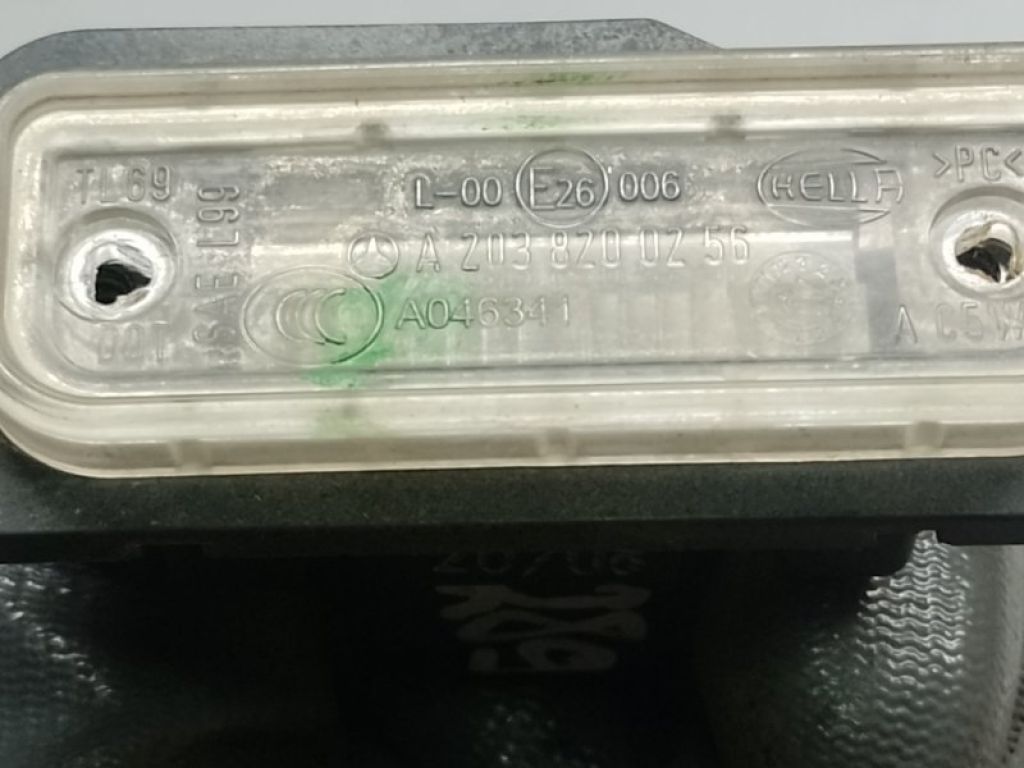 A 203 820 02 56 | Підсвічування номера MERCEDES E-CLASS W211 02-09 - Фото 4