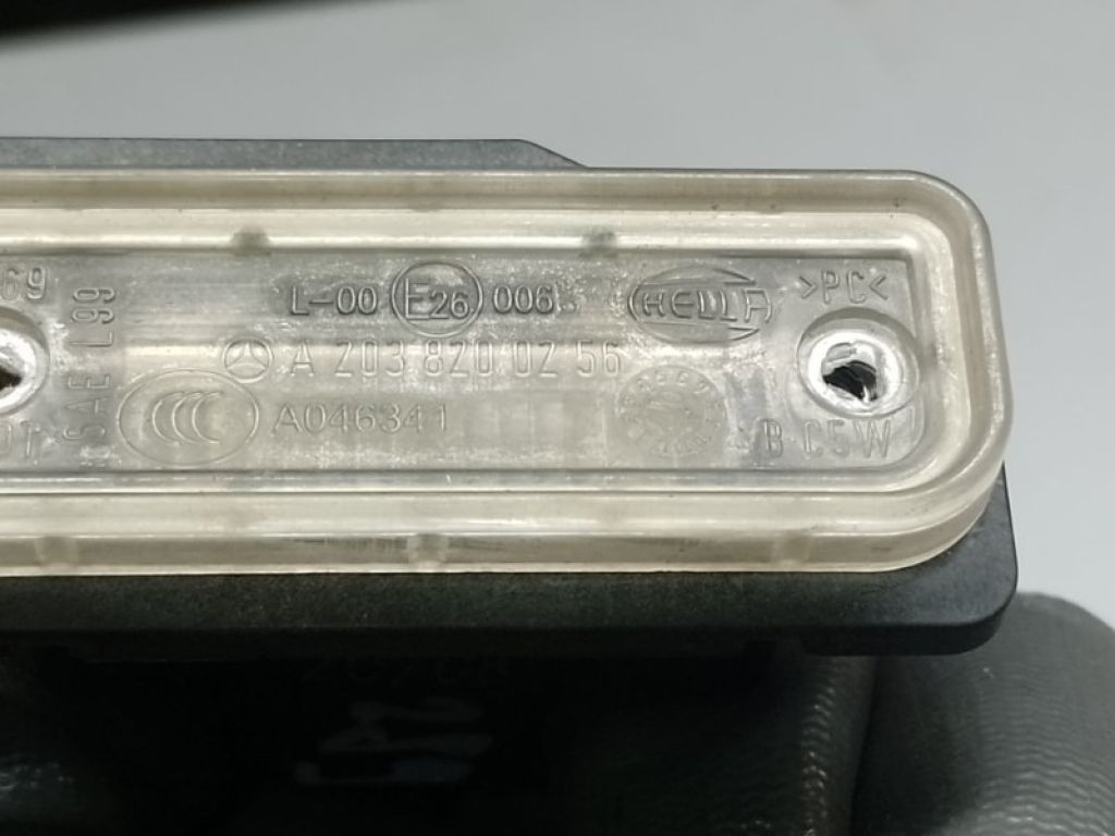 A 203 820 02 56 | Подсветка номера MERCEDES E-CLASS W211 02-09 - Фото 4