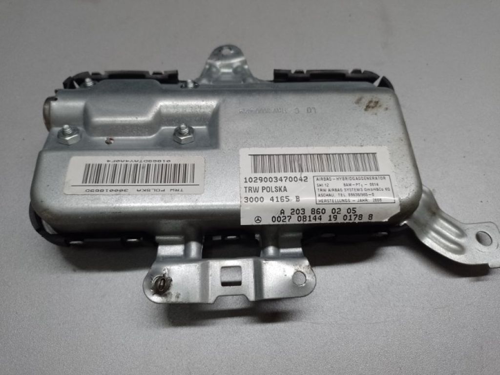 A 203 860 02 05 | Подушка безопасности в дверь задн. прав. MERCEDES E-CLASS W211 02-09 - Фото 2