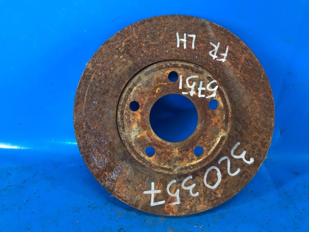 BV6Z-1125-E | Тормозной диск передний FORD FOCUS 10-18