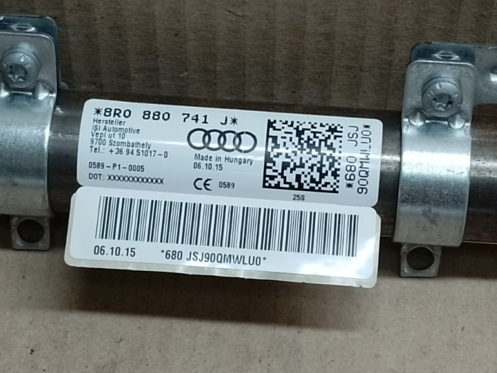 8R0 880 741 J | Подушка безопасности (штора) лев. AUDI Q5 08-16 - Фото 2