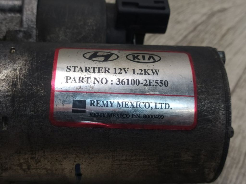 36100-2E550 | стартер HYUNDAI ELANTRA MD 10-15 - Фото 6