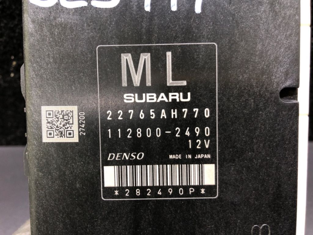 22765AH770 | Блок электронный SUBARU CROSSTREK 12-17 - Фото 4