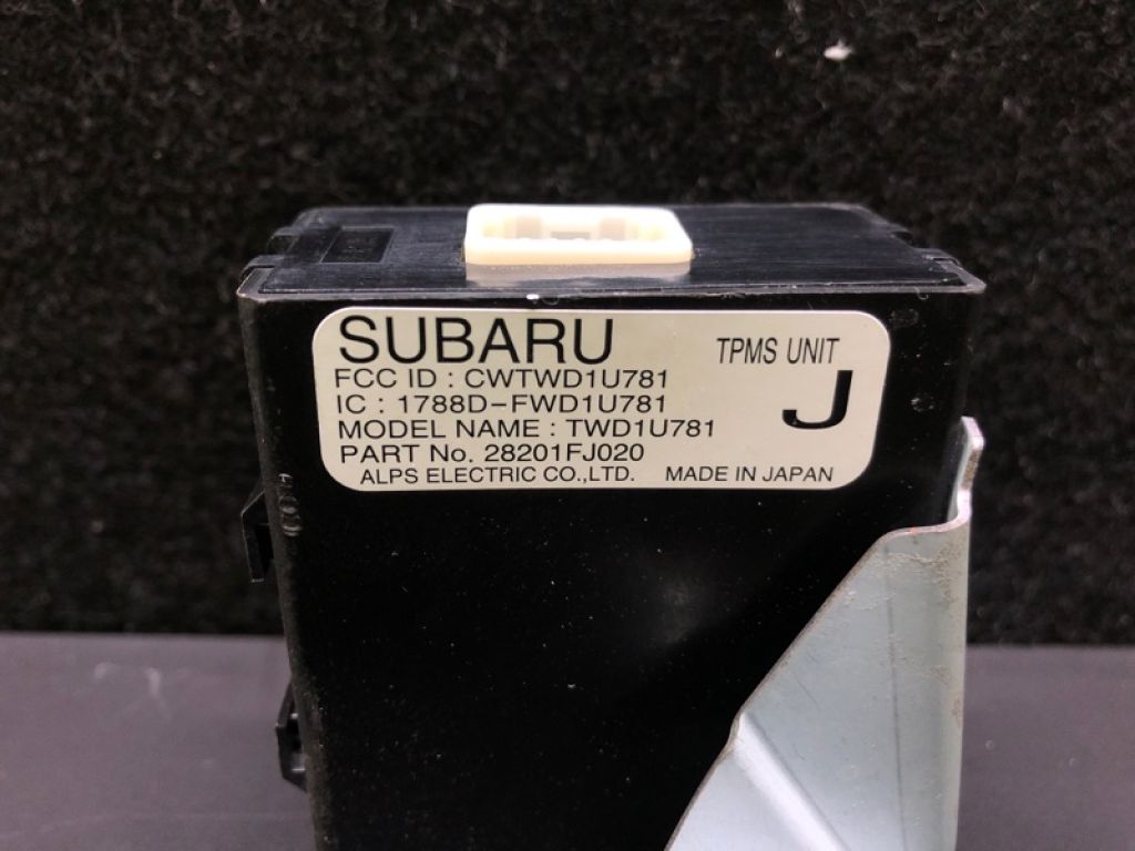 28201FJ020 | Блок керування тиском в шинах SUBARU CROSSTREK 12-17 - Фото 4