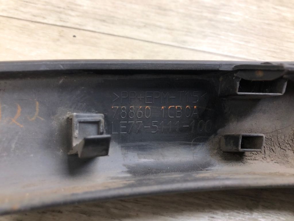 78860-1CB0A | Накладка крила (розширювач арки) задн. прав. INFINITI FX/QX70 S51 08-17 - Фото 6