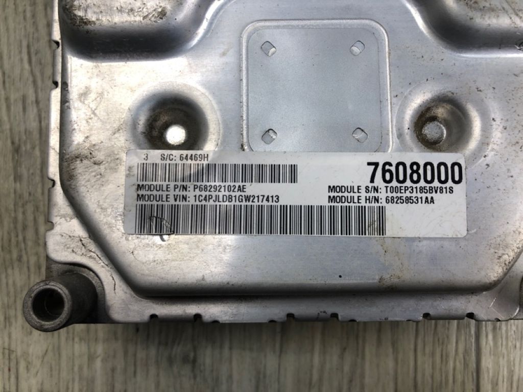 68258 531AA | Блок керування двигуном JEEP CHEROKEE 14- - Фото 9