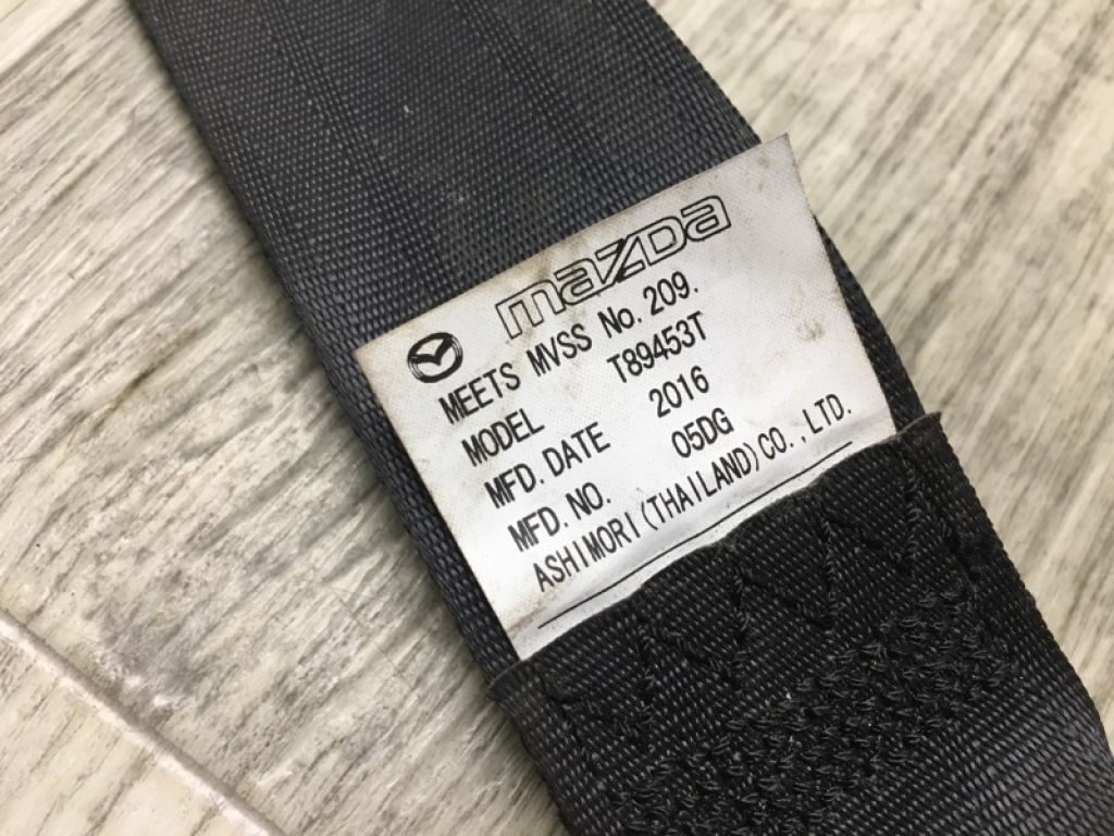 KDY5-57-79001 | Ремень безопасности задн. лев. MAZDA CX-5 (KE) 11-17 - Фото 4