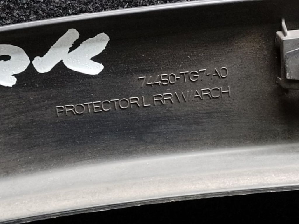 74450-TG7-A01 | Накладка крыла (расширитель арки) задн. лев. HONDA PILOT 15- - Фото 4