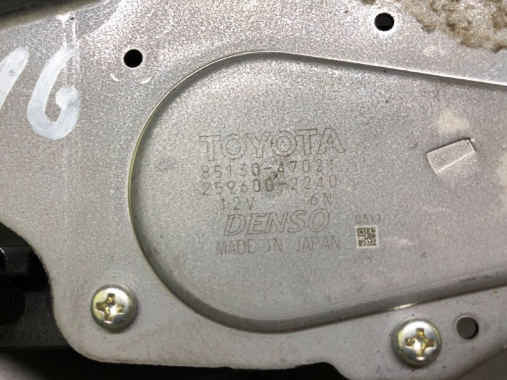 85130-47021 | Моторчик склоочисника задн. TOYOTA PRIUS - 30 09-17 - Фото 5
