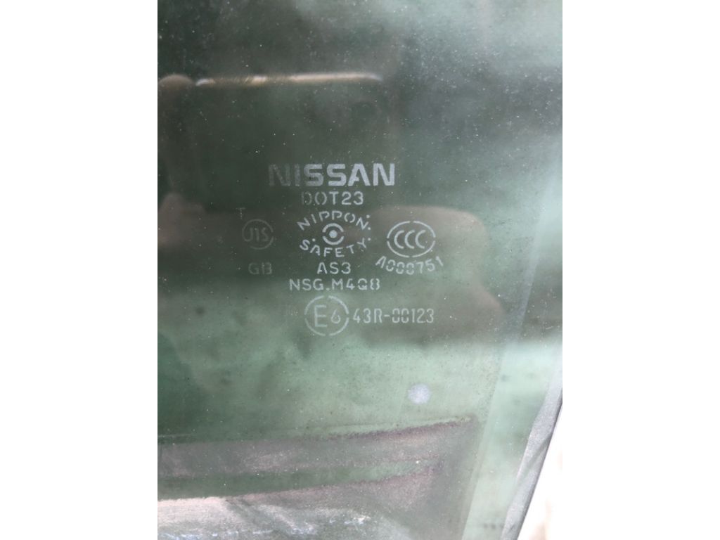 82301-1AA0B | Скло дверей задн. лів. NISSAN MURANO Z51 07-14 - Фото 3