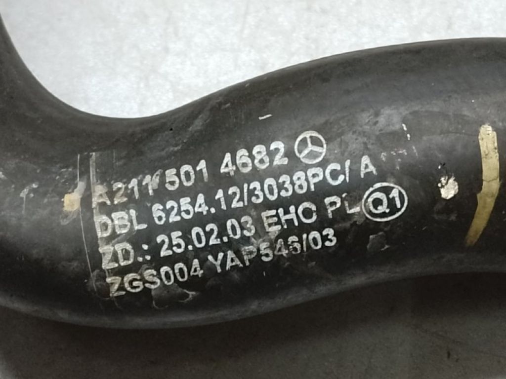 A 211 501 46 82 | Патрубок системи охолодження MERCEDES E-CLASS W211 02-09 - Фото 3