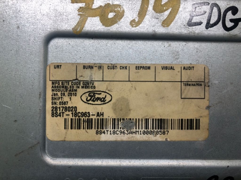 8S4Z-18C963-J | Блок электронный FORD EDGE 06-14 - Фото 4