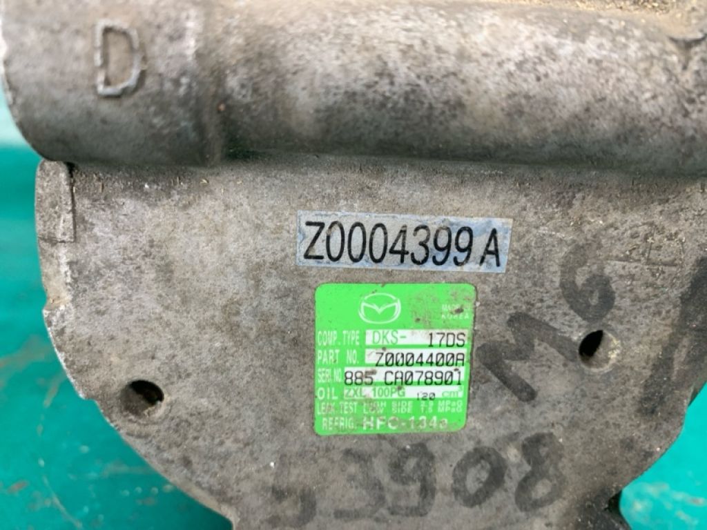 Z0004400A | Компресор кондиціонера MAZDA 6 GH 07-12 - Фото 6