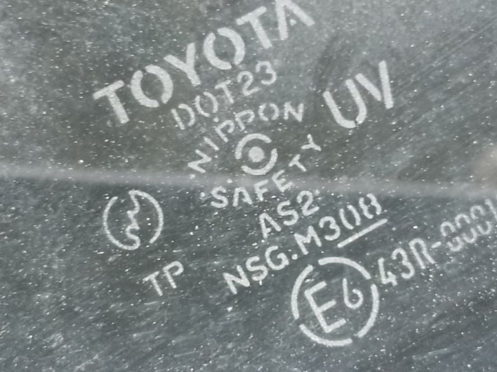 68123-06050 | Стекло двери глухое задн. прав. TOYOTA CAMRY 40 06-11 - Фото 3