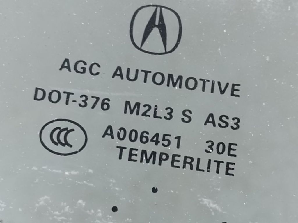 73410-TX4-A02 | Скло дверей глухе задн. прав. ACURA RDX 12-19 - Фото 4
