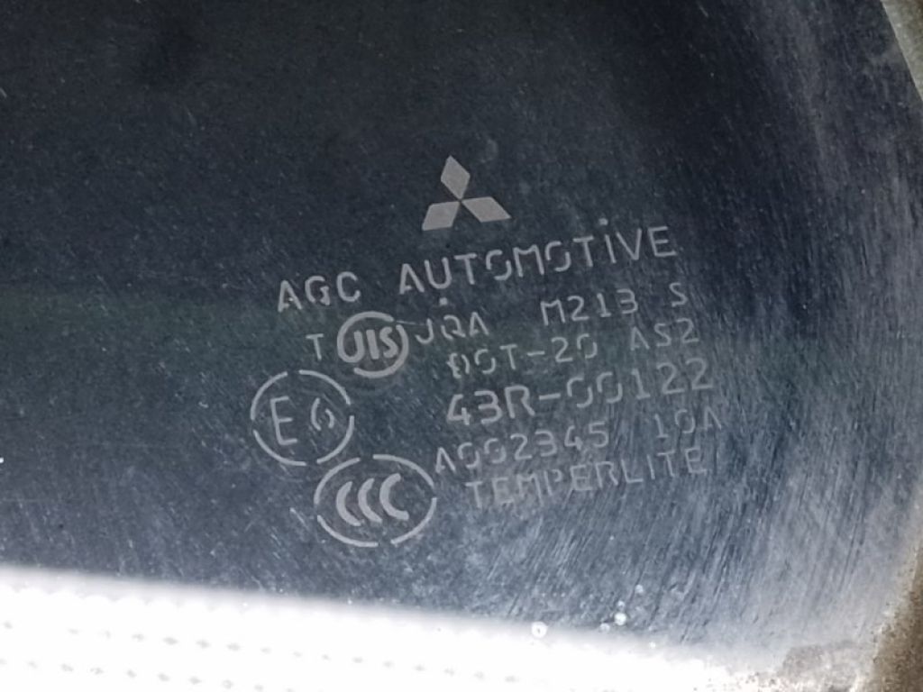 5740A189 | Стекло двери глухое задн. лев. MITSUBISHI LANCER X 10 07-15 - Фото 3