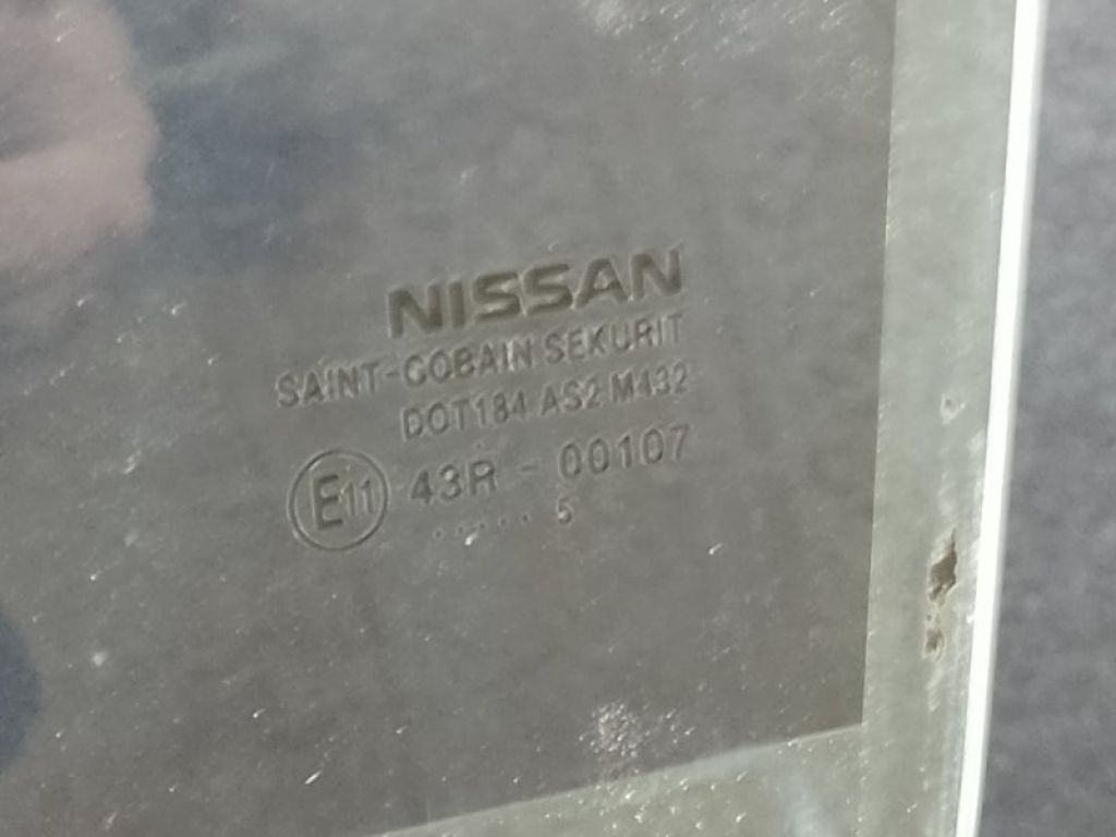 82301-5HA0A | Скло дверей задн. лів. NISSAN X-TRAIL/ROGUE T32 13-20 - Фото 2