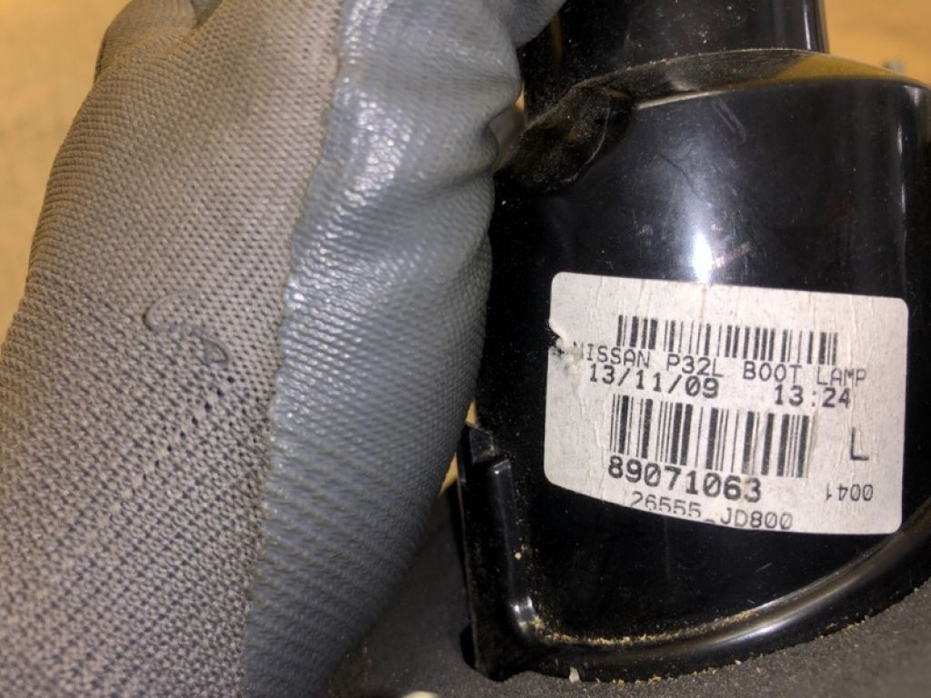 26555JD800 | Ліхтар внутрішній лів. NISSAN QASHQAI 07-14 - Фото 9
