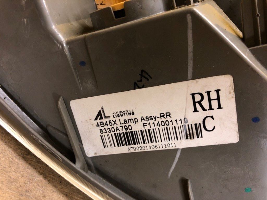 8330A790 | Ліхтар зовнішній прав. MITSUBISHI OUTLANDER GF 12- - Фото 8