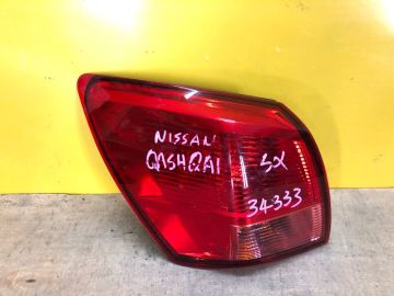 Ліхтар зовнішній лів. NISSAN QASHQAI 07-14