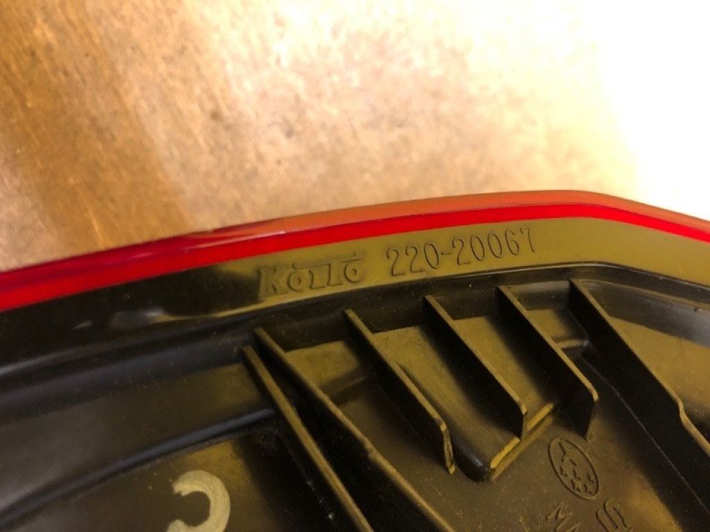 84912AJ10A | Фонарь наружный лев. SUBARU OUTBACK 09-14 BR - Фото 9