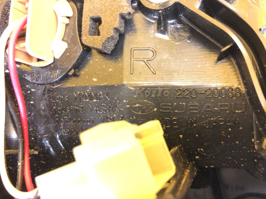 84912AJ00A | Ліхтар зовнішній прав. SUBARU LEGACY 09-15 BM - Фото 8