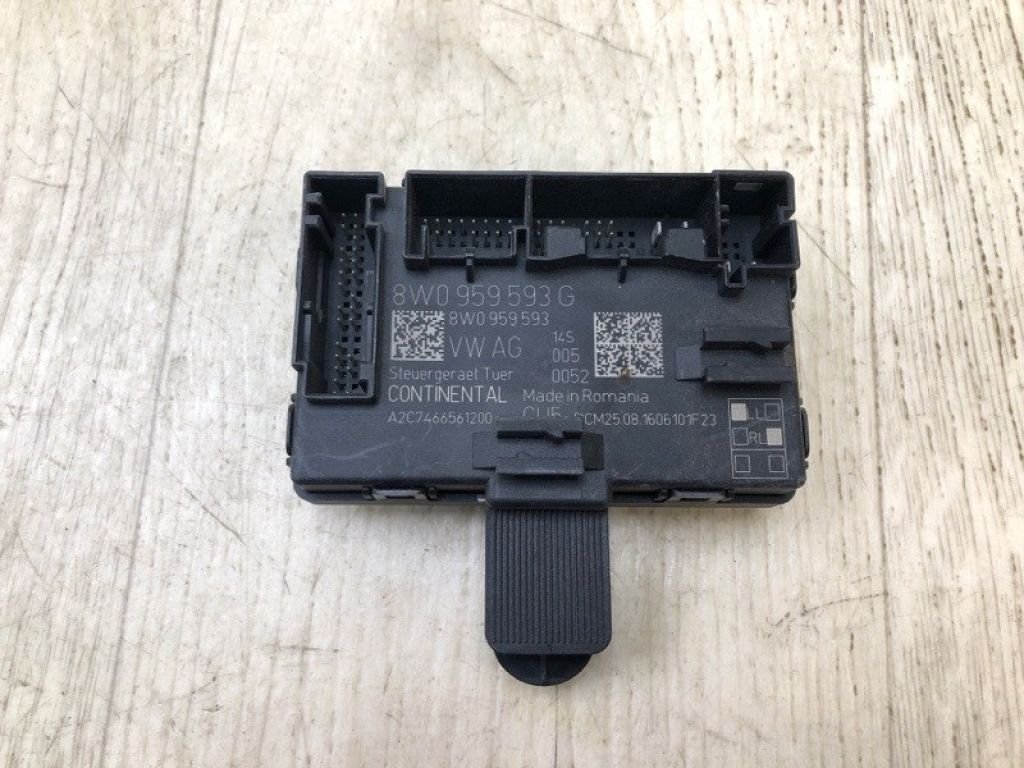 8W0959593G | Блок управления дверей передн. лев. AUDI A4 15-