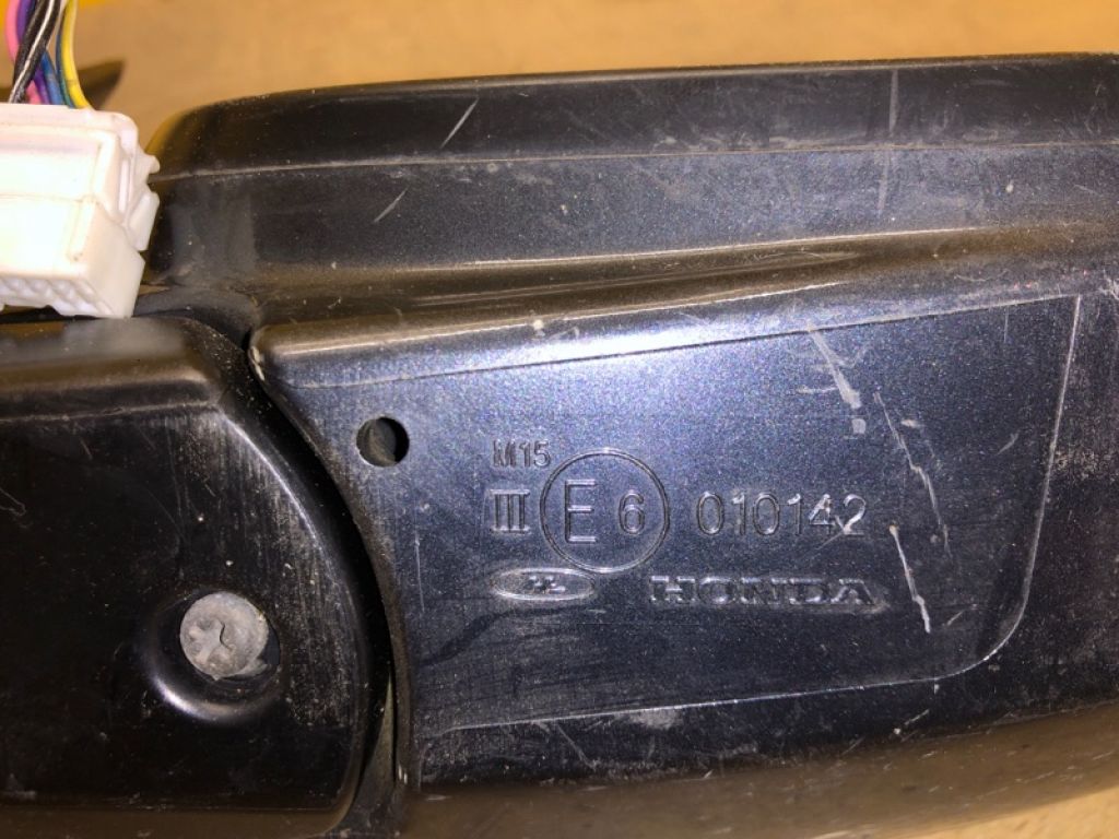 76200-SEA-G21ZC | Зеркало прав. HONDA ACCORD CL7 / TSX 03-08 - Фото 7