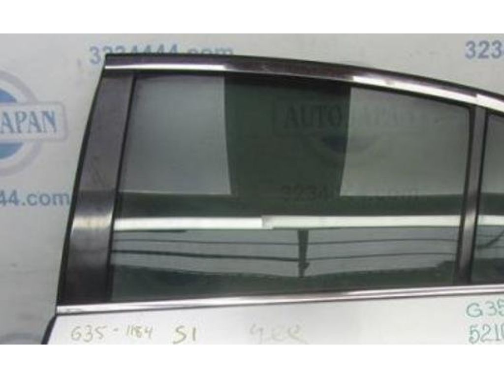 82301-AL502 | Скло дверей задн. лів. INFINITI G35 03-07