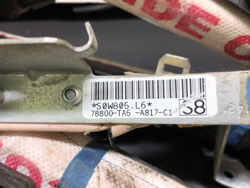 78870-TA5-A80 | Подушка безпеки (штора) прав. HONDA ACCORD USA 07-12 - Фото 5