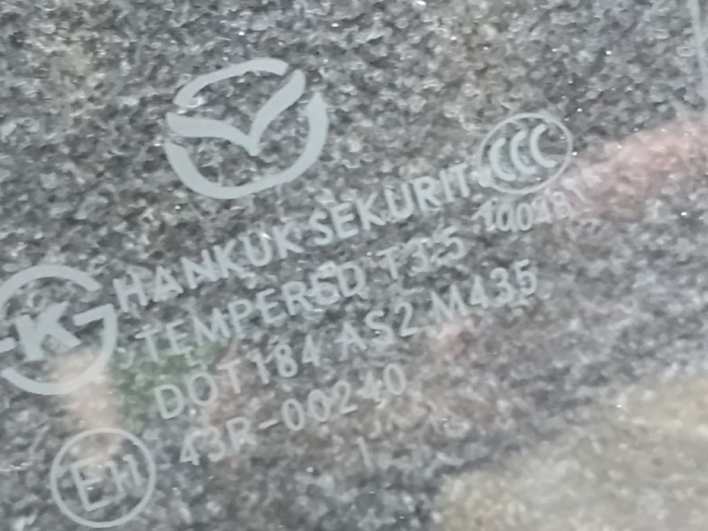 BBN5-73-511A | Стекло двери задн. лев. MAZDA 3 BL 09-13 - Фото 2