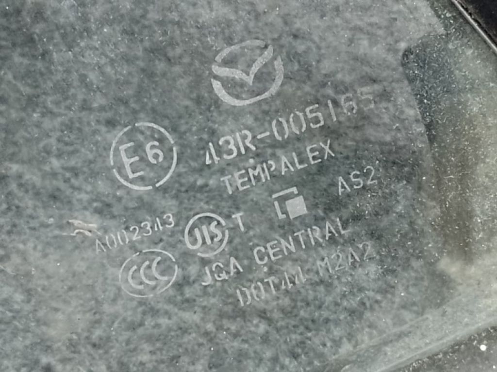 BBN7-73-661A | Стекло двери глухое задн. лев. MAZDA 3 BL 09-13 - Фото 3