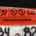 Подушка безпеки в сидінні передн. лів. MAZDA 3 BL 09-13 - Прев'ю 4