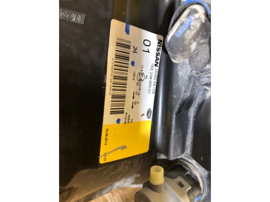 260605X10B | Фара лів. NISSAN PATHFINDER R51 04-14 - Фото 8