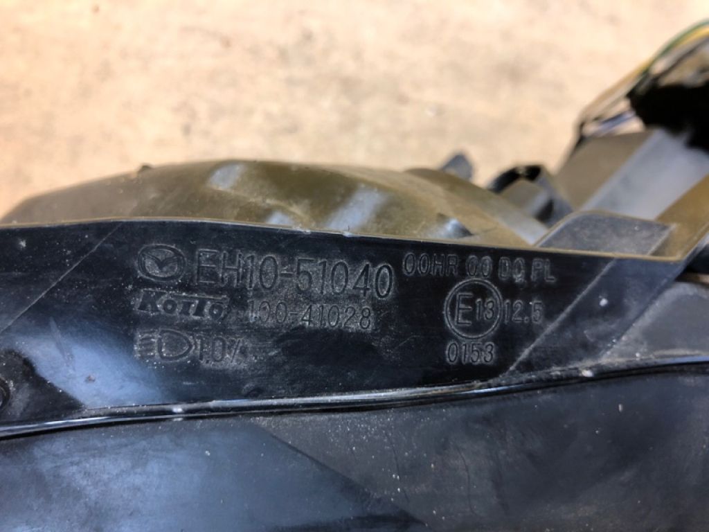 EH6251041F | Фара лев. MAZDA CX-7 06-12 - Фото 9