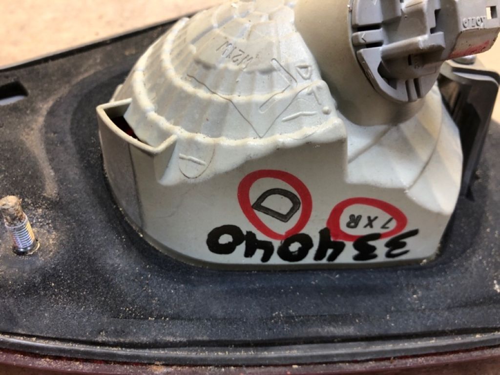 8159112100 | Ліхтар внутрішній лів. TOYOTA COROLLA 150 06-13 - Фото 2