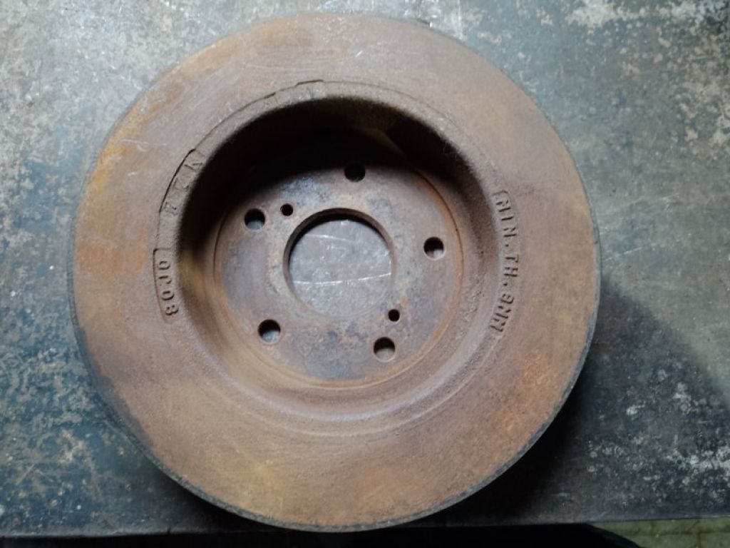 55611-80J02 | Тормозной диск задний SUZUKI SX4 06-13 - Фото 3