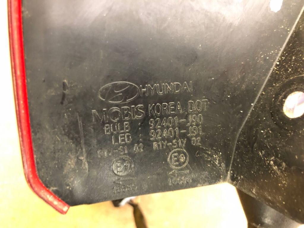 92401-J9100 | Ліхтар зовнішній лів. HYUNDAI KONA OS 17-23 - Фото 8