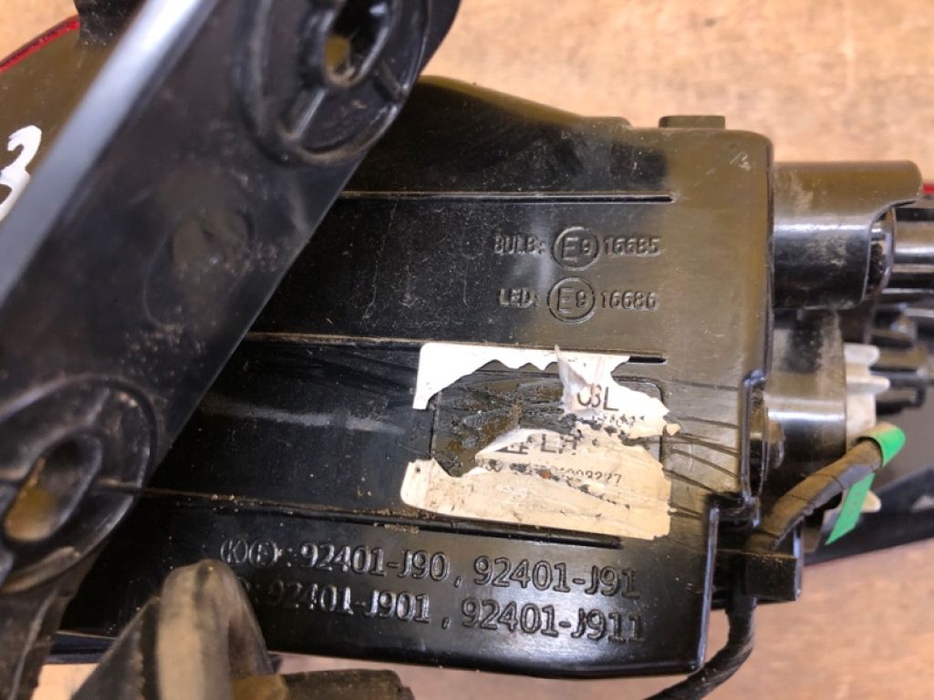 92401-J9100 | Ліхтар зовнішній лів. HYUNDAI KONA OS 17-23 - Фото 10