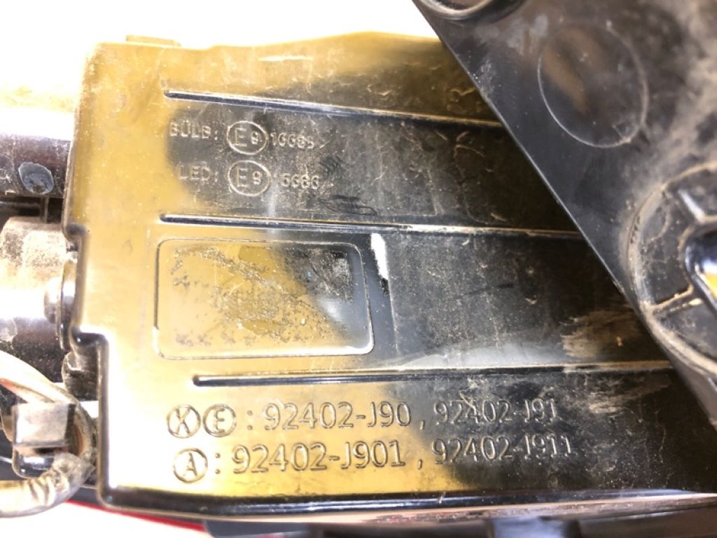 92402-J9000 | Ліхтар зовнішній прав. HYUNDAI KONA OS 17-23 - Фото 9