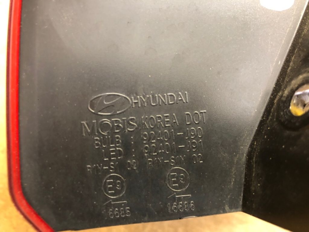 92401-J9000 | Ліхтар зовнішній лів. HYUNDAI KONA OS 17-23 - Фото 9
