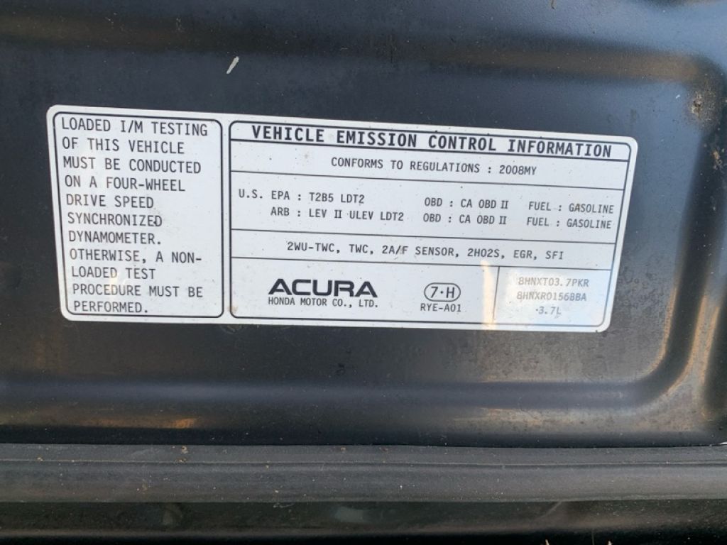 60100-STX-A91ZZ | Капот ACURA MDX (YD2) 06-13 - Фото 8