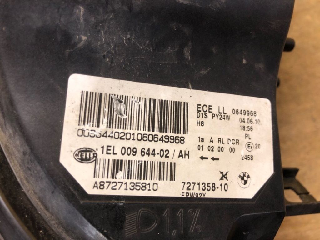 63117287010 | Фара прав. BMW X6 (E71) 07-14 - Фото 11