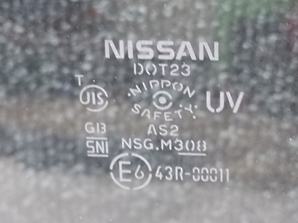 80301-9TA0A | Скло дверей передн. лів. NISSAN X-TRAIL/ROGUE T32 13-20 - Фото 2