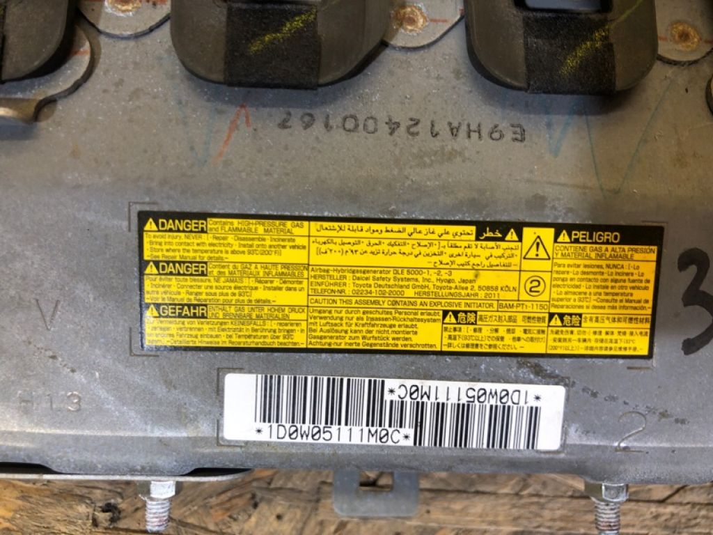 73900-76010-C0 | Подушка безпеки в коліна лів. LEXUS CT200 17- - Фото 7