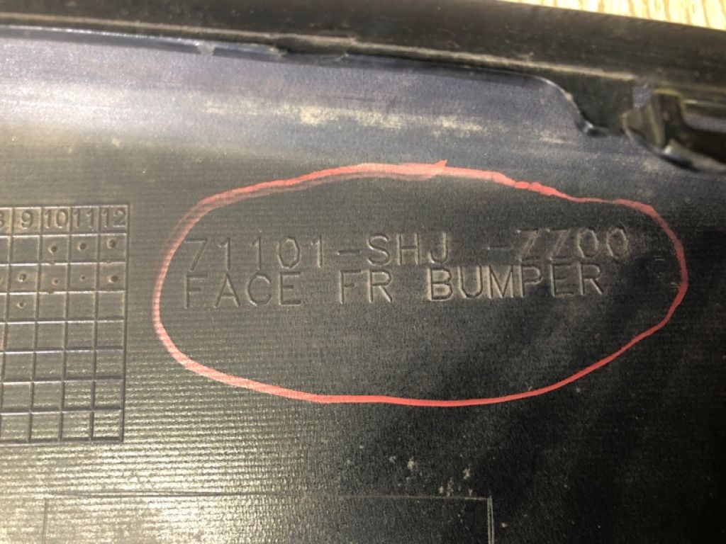 71101-SHJ-ZZ00 | Бампер передний HONDA ODYSSEY 05-10 - Фото 17