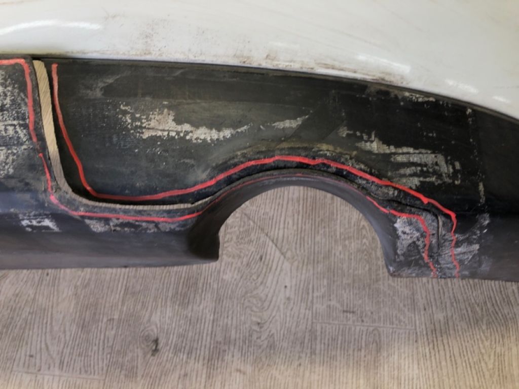 85022-CG025 | Бампер задний INFINITI FX S50 03-08 - Фото 23