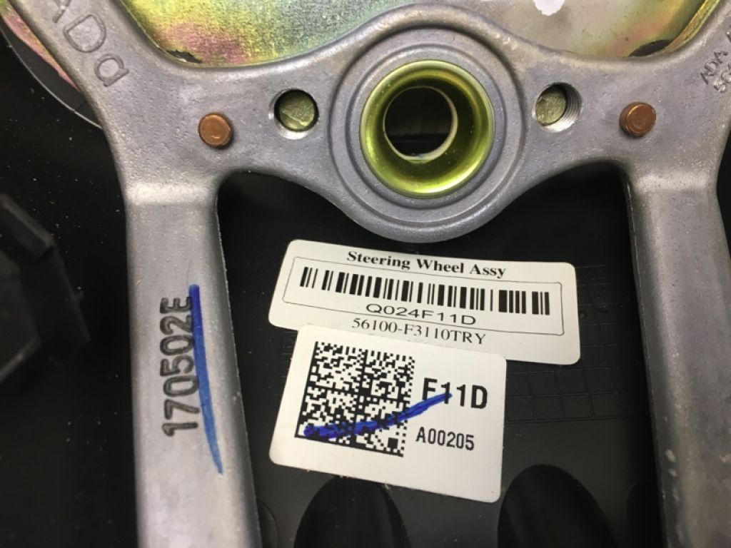 56111-F3000-TRY | Руль HYUNDAI ELANTRA AD 16- - Фото 3