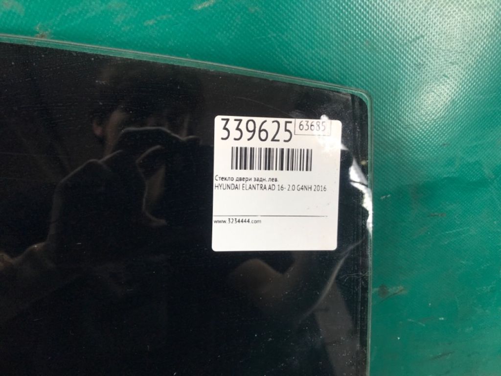 83410-F2020 | Скло дверей задн. лів. HYUNDAI ELANTRA AD 16- - Фото 2
