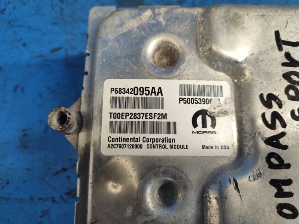 68342095AA | Блок керування двигуном JEEP COMPASS 17-21 - Фото 4